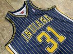 Maillot de Basket #31 Reggie Miller Pacers 1994-95 authentique Bleu